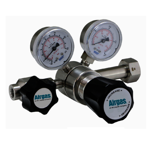 Airgas Model 217B660 Stainless Steel Ultra-High Purity Single Stage Regulator With CGA-660 Connection