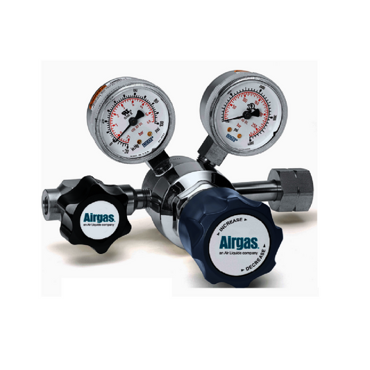 Airgas Model 225C660 Stainless Steel Corrosive Gas Two Stage Regulator With CGA-660 Connection