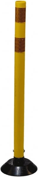 Cortina Safety Products 6" X 6" X 48" Yellow Polyethylene Tubular Marker (10 pack)