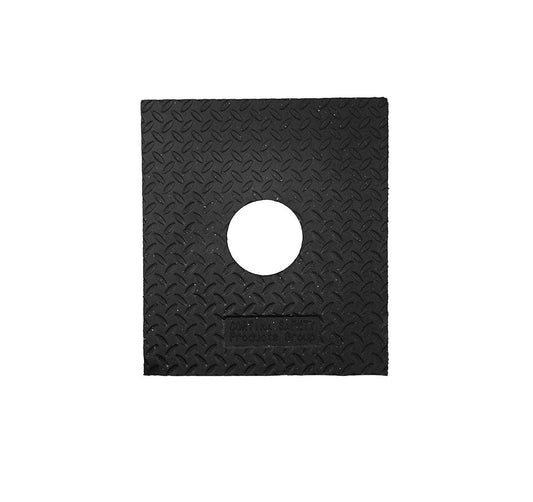 Cortina Safety Products 15" X 14" X 3" Black Rubber Delineator Base- (3 pack)