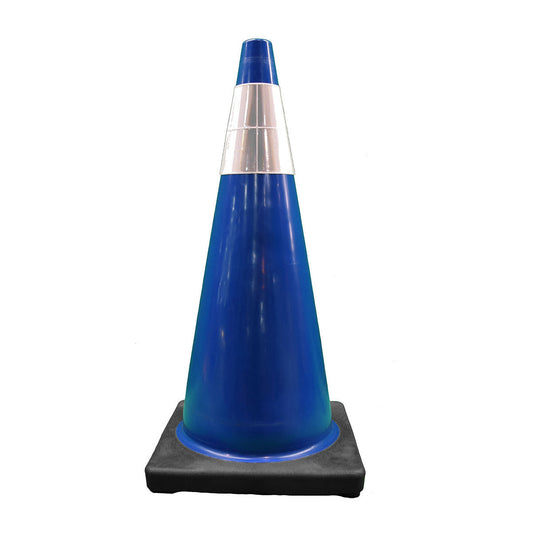 Cortina Safety Products Blue PVC Traffic Cone (10 pack)