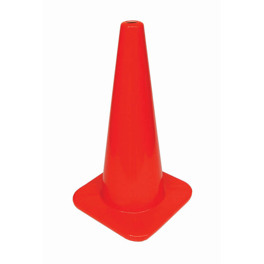 Cortina Safety Products Orange PVC Traffic Cone - 18" Orange 3# (3 pack)