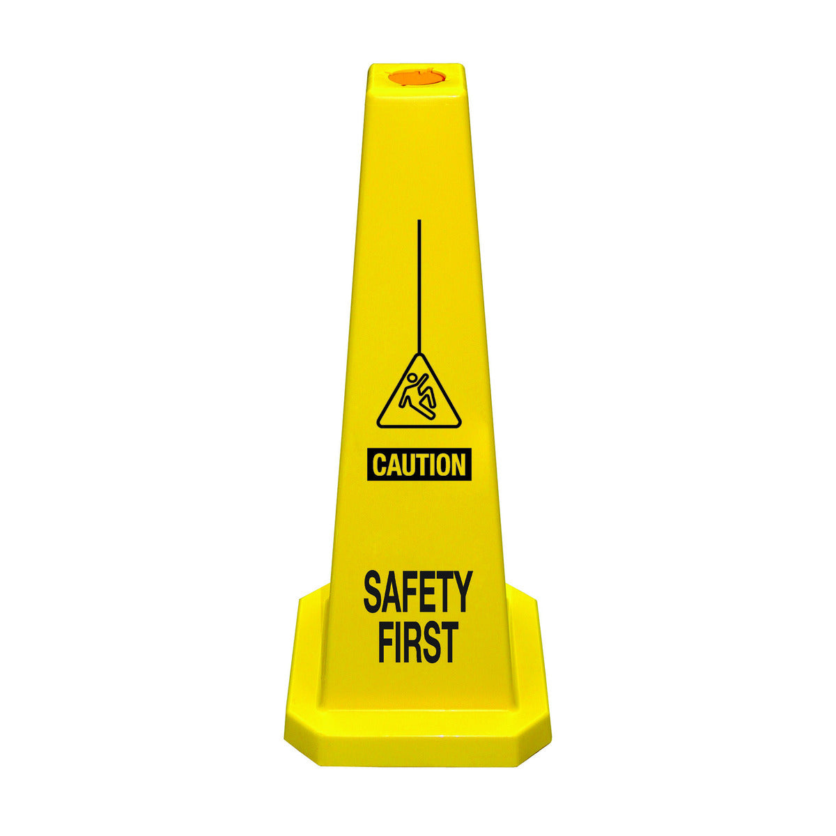 Cortina Safety Products Yellow Polypropylene Floor Cone (5 pack)