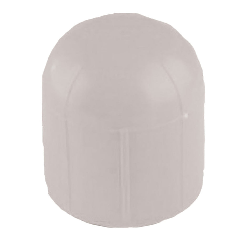 Cortina Safety Products White Polyethylene Rebar Cap (1 Pack)