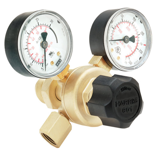 Harris® Model 601-60AR-580 Light/Medium Duty Economical General Purpose Argon Flowgauge Regulator, CGA-580