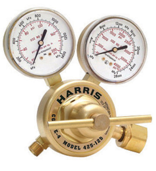 Harris® Model 425-Ar100-580 Heavy Duty General Purpose Premium Argon/Carbon Dioxide Mix Flowgauge Regulator, CGA-580