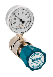 Airgas Model C441F Stainless Steel High Purity Single Stage Line Regulator With 1/4" FNPT Connection And Threadless Seat